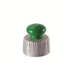 28-410, P/P Spout Closure, 5mm orifice Ribbed Skirt,