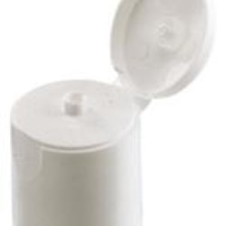 28-415, P/P Flip Top Closure, .250 orifice Dome Act, Smooth Skirt, 