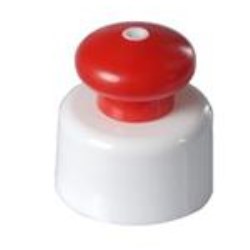28-410, P/P Push/Pull Closure, .190 orifice Smooth Skirt, 