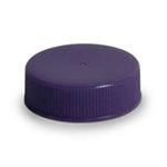 33-400, P/P Continuous Thread Closure, Hs5-6 Printed, Land Fine Ribbed Skirt, Smooth Top,