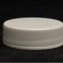 33-400, P/P Continuous Thread Closure, Ps22 Printed, Land Fine Ribbed Skirt, Smooth Top,