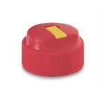 33-400, LLDPE Flip Top Closure, 4 mm orificeUnlined Liner Seal, Serrated,