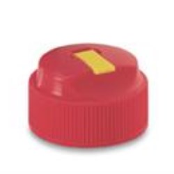 33-400, LLDPE Flip Top Closure, 2 orificeIspe-U10 Plain, Liner Seal, Serrated, 