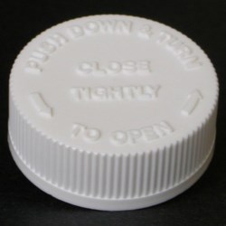 38-400, P/P Push and Turn Closure, .035P/E Foam