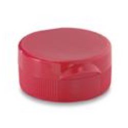 38-400, P/P Flip Top Closure, 6 mm orificePs22 Printed-SFYP, Liner Seal, Serrated,