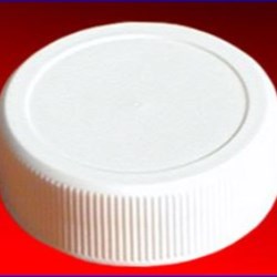 38-400, P/P Continuous Thread Closure, SureSeal Land Ribbed Skirt, Mat/Stipp Top,