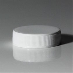 38-400, P/P Continuous Thread Closure, F217 Land Ribbed Skirt, Mat/Stipp Top,