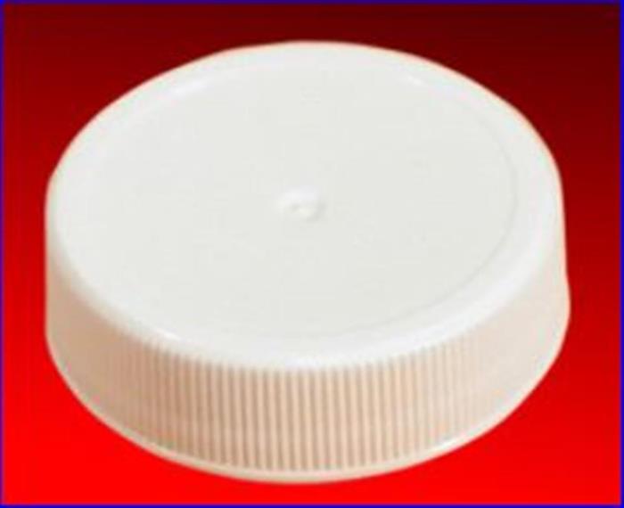 38-400, P/P Continuous Thread Closure, Tri Tab Fs1-16 Plain, Land Ribbed Skirt, Mat/Stipp Top, S105 W/FS