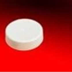 38-400, P/P Continuous Thread Closure, SureSeal & PS Polystyene Foam Prtd, Land Ribbed Skirt, Mat/Stipp