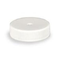 38-400, P/P Continuous Thread Closure, P/S Foam Printed, Land Fine Ribbed Skirt, Smooth Top,