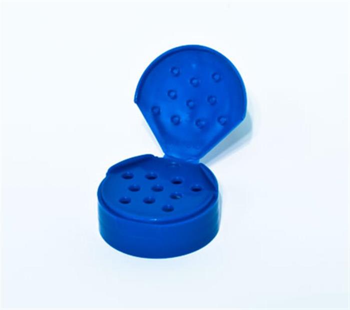 38-485, P/P Flip Top Closure, .125 orificeHtsl-Pet Printed, Single Flap,