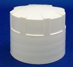38-430, P/P Continuous Thread Closure, F828/Ispe-U10 Plain, Land Ribbed Skirt, Smooth Top, 