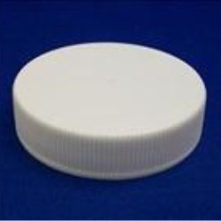 45-400, P/P Continuous Thread Closure, F217 Land Fine Ribbed Skirt, Smooth Top,