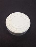 45-400, P/P Push and Turn Closure, .020Waxpulp/.020Permabn CRC,