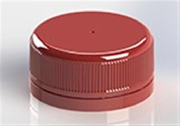 48mm, P/P Tamper Evident Closure, Ss-222 Plain, Ribbed Skirt, Smooth Top,