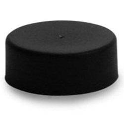 53-400, P/P Continuous Thread Closure, P/S Foam Printed, Land Fine Ribbed Skirt, Smooth Top,