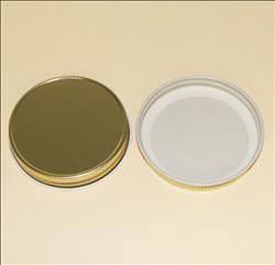 58-400, Metal Continuous Thread Closure, Plastisol Stack Bead,