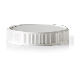 58-400, P/P Continuous Thread Closure, F217 Plain, Land Fine Ribbed Skirt, Mat/Stipp Top,