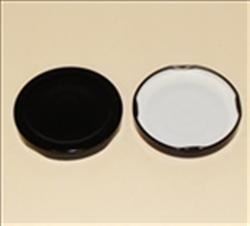 58mm, Metal Lug Closure, Plastisol Button,