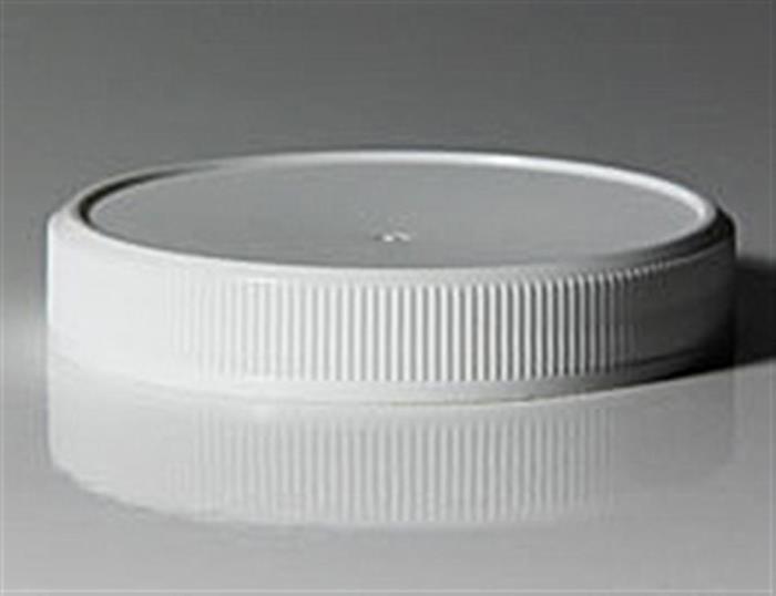63-400, P/P Continuous Thread Closure, F217 Plain, Land Ribbed Skirt, Mat/Stipp Top,