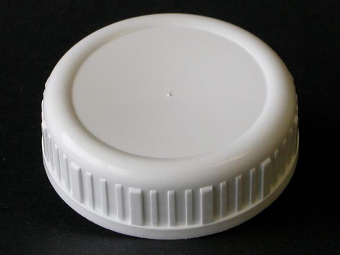 63-485, Polymer Co-Polymer Continuous Thread Closure, Unlined Heavy Weight, Ribbed Skirt,