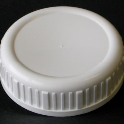 63-485, Polymer Co-Polymer Continuous Thread Closure, Unlined Heavy Weight, Ribbed Skirt,