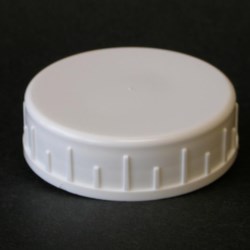 63-485, P/P Continuous Thread Closure, Foam/Ps Plain, Ribbed Skirt,