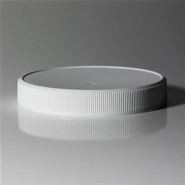 89-400, P/P Continuous Thread Closure, F217 Plain, Land Ribbed Skirt, Mat/Stipp Top,
