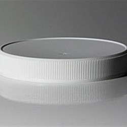 89-400, P/P Continuous Thread Closure, Fs1-15/.020Wl Plain, Land Ribbed Skirt, Mat/Stipp Top,