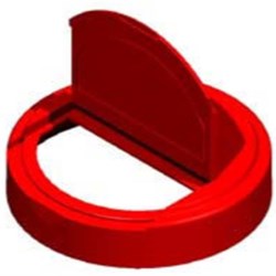 89-400, P/P Flip Top Closure, Pour orificeFs5-9 Printed, Pour, 