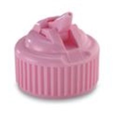 24-410, LLDPE Spout Closure, 2 orificeUnlined Valve/Plug Serrated, 