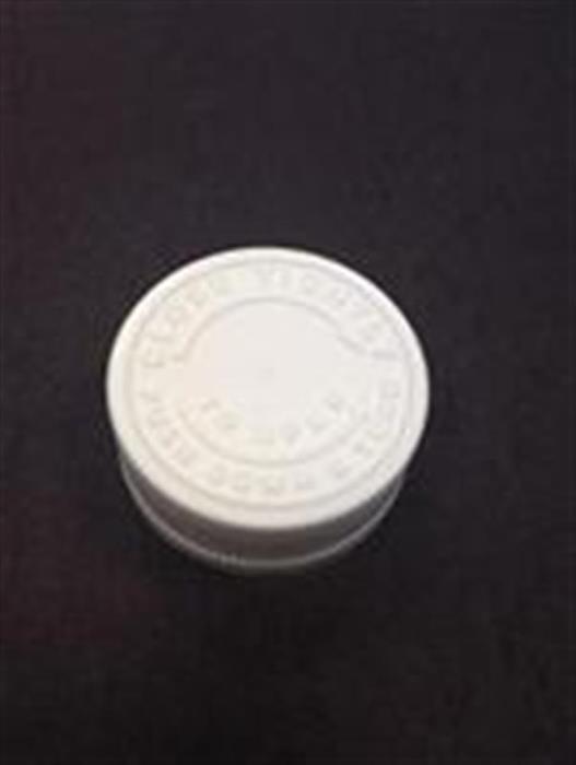 33-400, P/P Push and Turn Closure, .030Foam/Ps22 Printed, CRC,