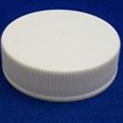 38-400, P/P Continuous Thread Closure, F217 Land No Stacking Feature, Ribbed Skirt, Mat/Stipp Top,