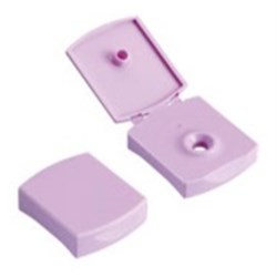  P/P Flip Top Closure, 2.5Mm orificeUnlined Low Profile,