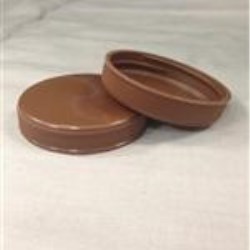 53-400, P/P Continuous Thread Closure, Jfm Plain, Land Ribbed Skirt, Smooth Top,