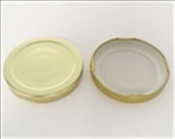 63-2030, Tinplate Lug Closure, Plastisol No Button, No Print,