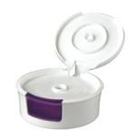 28mm, P/P Flip Top Closure, .250" orifice Valve/Plug Smooth Skirt, 