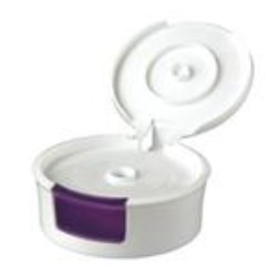 28mm, P/P Flip Top Closure, .250 orifice Valve/Plug Smooth Skirt, 
