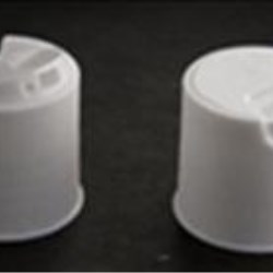24-410, P/P Continuous Thread Closure, .310 orificeHeat Seal No Tab, Flat Act, F