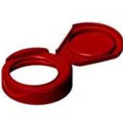 45-400, P/P Flip Top Closure, Full Open- orificeLnp Printed, 