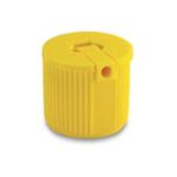 18mm, LLDPE Spout Closure, .4mm orificeUnlined Valve/Plug Serrated, 