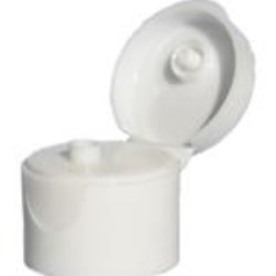 20-410, P/P Flip Top Closure, .062 orifice Crab Claw Smooth Skirt, 