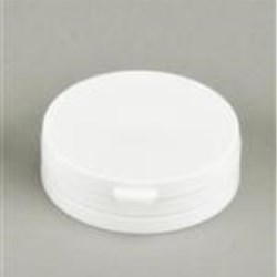 45mm, LLDPE Tamper Evident Hinged Closure, Hs035/Pulp Printed-SFYP-Black, Tear Away Band, 