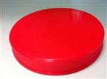 89-400, SAN Continuous Thread Closure, Heat Seal Fine Ribbed Skirt, Smooth Top,