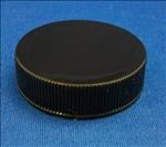 38-400, P/P Continuous Thread Closure, Ps22/F217 Printed, Fine Ribbed Skirt, Smooth Top,