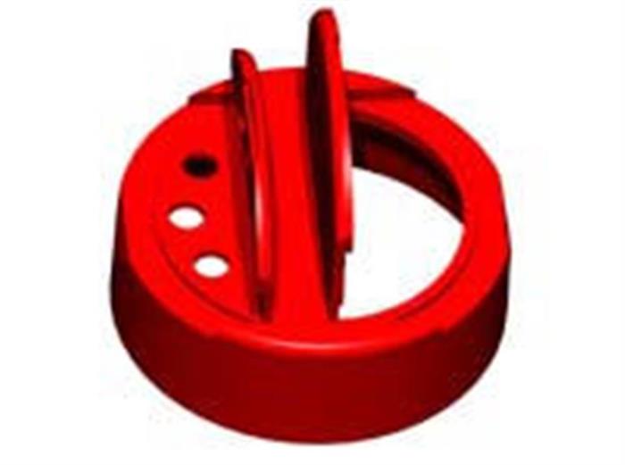53-485, P/P Flip Top Closure, .200/Pour orificeUnlined