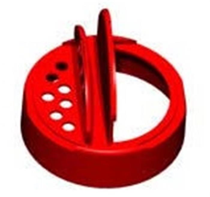63-485, P/P Flip Top Closure, .200 Pour orificePulp/Vinyl