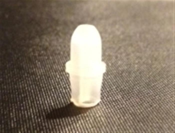 8mm, LDPE Dropper Tip Closure, .020 orifice