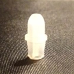 8mm, LDPE Dropper Tip Closure, .020 orifice 