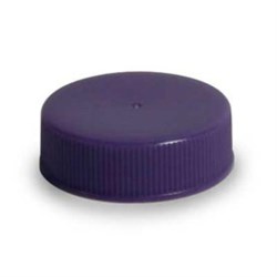 33-400, P/P Continuous Thread Closure, Pe Foam Land Fine Ribbed Skirt, Smooth Top,